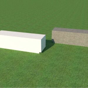 BOLARDO RECTANGULAR