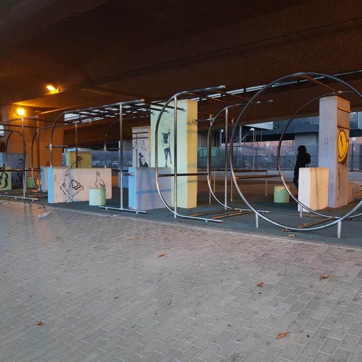 Pista Parkour Puente Pacífico (Madrid) - Imagen 6